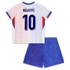 Maillot de Supporter France Mbappé 10 Extérieur Euro 2024 Pour Enfant